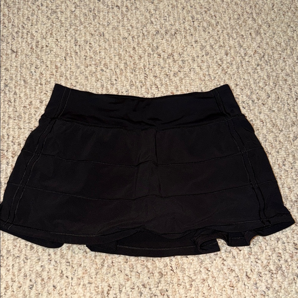 lululemon athletica Classic Black Skort